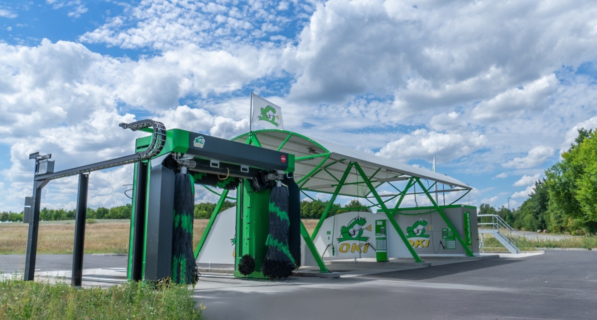 OKI308L 2 pistes couvertes Golde avec portique